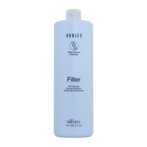 FILLER Kosmeceutinis šampūnas su hialiurono r. ir keratinu, trapiems, lūžinėjantiems plaukams, 1000 ml