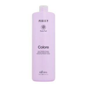 PURIFY COLORE Šampūnas dažytiems plaukams su pasifloros, acai bei ryžių ekstraktais, 1000 ml