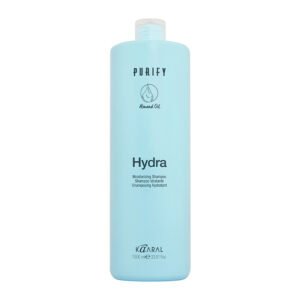 PURIFY HYDRA Drėkinamasis šampūnas sausiems plaukams su migdolų, alyvuogių, ryžių ir ramunėlių ekstraktais 1000ml
