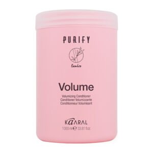 PURIFY VOLUME Kondicionierius ploniems plaukams, suteikiantis apimties, su ženšenio, bambuko bei migdolų aliejais, 1000 ml