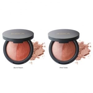 INIKA ORGANIC PINK TICKLE Kompaktiniai mineraliniai skaistalai duo, 6.5 g