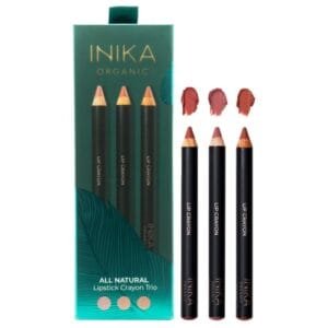 INIKA ORGANIC LIP CRAYON KIT Lūpų pieštukų rinkinys, 9 g