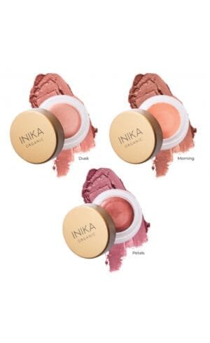 INIKA ORGANIC LIP & CHEEK CREAM - Morning Lūpų ir skruostų kremas, 3.5 g