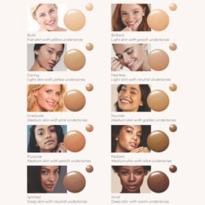 INIKA ORGANIC SERUM FOUNDATION - BOLD Seruminis makiažo pagrindas, 25 ml