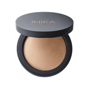 INIKA ORGANIC BAKED MINERAL FOUNDATION - STRENGTH Kompaktinė mineralinė pudra, 8 g