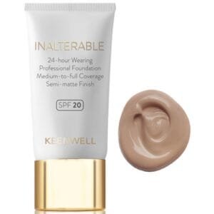 KEENWELL INALTERABLE FOUNDATION NR. 4 Makiažo pagrindas su SPF20, 30 ml