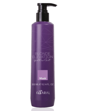 BLOND ELEVATION YELLOW OUT MASK Kaukė, neutralizuojanti nepageidaujamus geltonus atspalvius, suteikianti šaltų tonų, 300 ml
