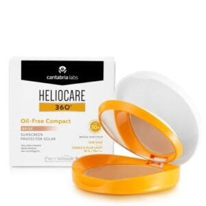 HELIOCARE 360 OIL-FREE COMPACT BEIGE SPF50 Apsauginė kompaktinė kreminės tekstūros pudra SPF50, 10 g