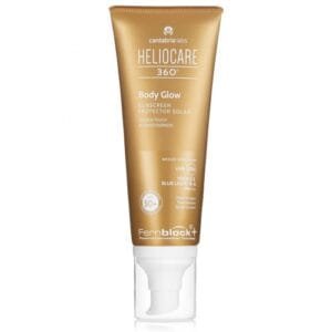 HELIOCARE 360 BODY GLOW SPF50+ Apsauginis gelis nuo saulės kūnui su blizgučiu SPF50+, 100 ml