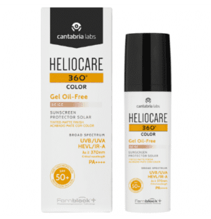 HELIOCARE 360 GEL OIL-FREE SPF50+ BEIGE Apsauginis gelis SPF50+, 50 ml