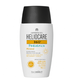 HELIOCARE 360 PEDIATRICS MINERAL SPF50+ Priemonė su mineraliniais filtrais vaikams ir kūdikiams SPF50+, 50 ml