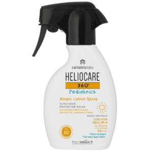 HELIOCARE 360 PEDIATRICS ATOPIC LOTION SPRAY SPF50 Purškiama apsauga atopinei vaikų ir kūdikių kūno odai SPF50, 250 ml