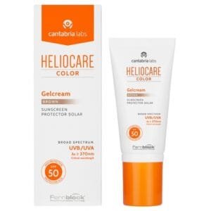 HELIOCARE COLOR GELCREAM SPF50 BROWN Gelinis veido kremas SPF50, 50 ml