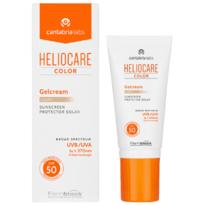 HELIOCARE COLOR GELCREAM SPF50 LIGHT Gelinis veido kremas SPF50, 50 ml