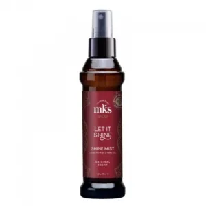 mks eco let it shine mist naturalaus blizgesio suteikiantis purskiklis plaukams