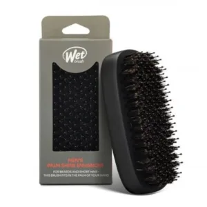wetbrush mens palm shine enhancer brush barzdos ir trumpu plauku sepetys vyrams